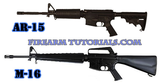 AR-15 vs M16