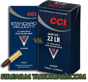 CCI quiet vs. standard velocity